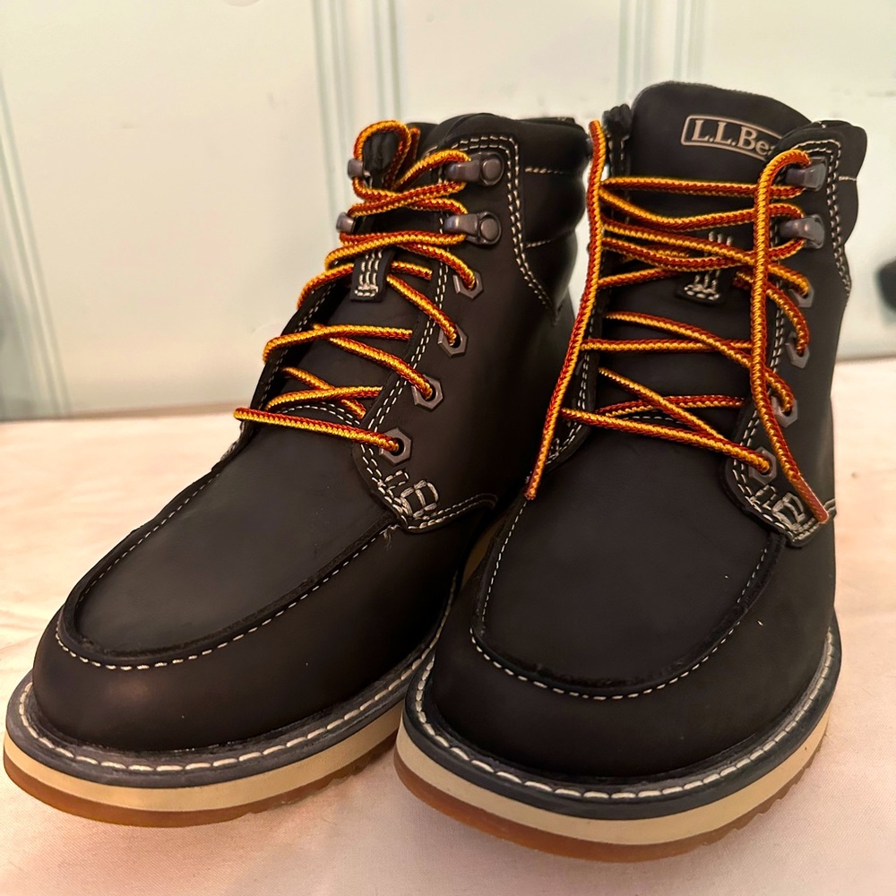 L.L. Bean Stonington Boot Moc Toe Women's 7.5